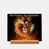 VTVR-PHOENIXLION36-AS - Acrylic Sign Acryl Bord (Voorkant)