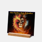 VTVR-PHOENIXLION36-AS - Acrylic Sign Acryl Bord (Hoek)