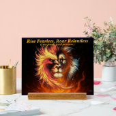 VTVR-PHOENIXLION36-AS - Acrylic Sign Acryl Bord (Huwelijk)