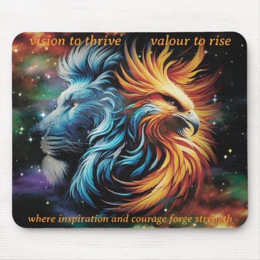 VTVR-PHOENIXLIONPRO3B-MP - MOUSEPAD MUISMAT (Voorkant)
