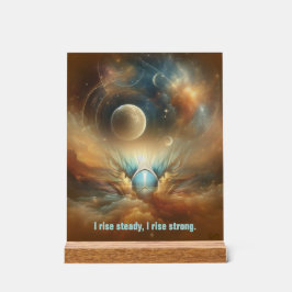 VTVR-RISESTEADY-AS - Acrylsignaal Acryl Bord