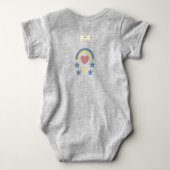 VTVR-SLEEPINGBABIES2-BB - Baby Bodypakje Romper (Achterkant)