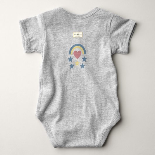 VTVR-SLEEPINGBABIES2-BB - Baby Bodypakje Romper (Achterkant)