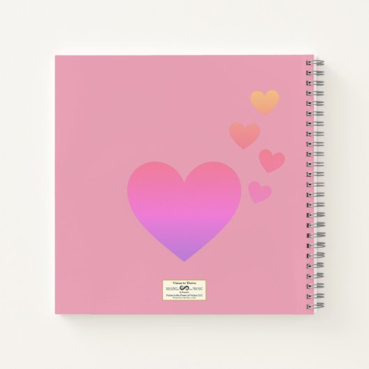 VTVR-SPRINKLEDGIGGLES-J - Journal Notitieboek (Achterkant)