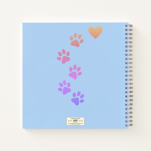VTVR-TINYPAWS-J - Journal Notitieboek (Achterkant)