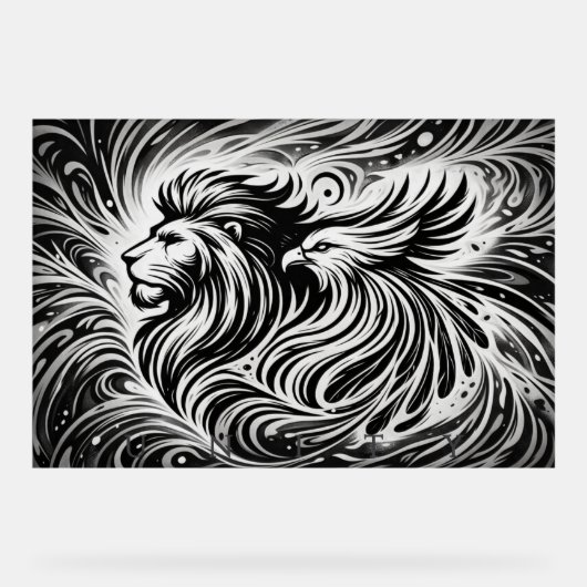 VTVR-UNITY-AA - ACRYL BORD (Voorkant)