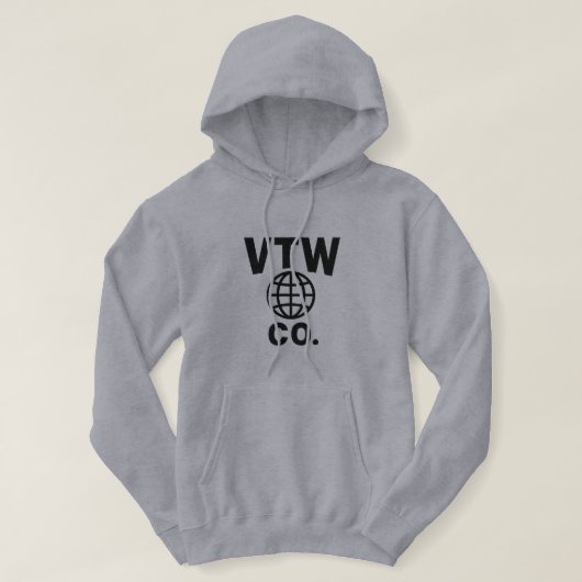 VTW Co. Mannen Hoodie (Design voorkant)