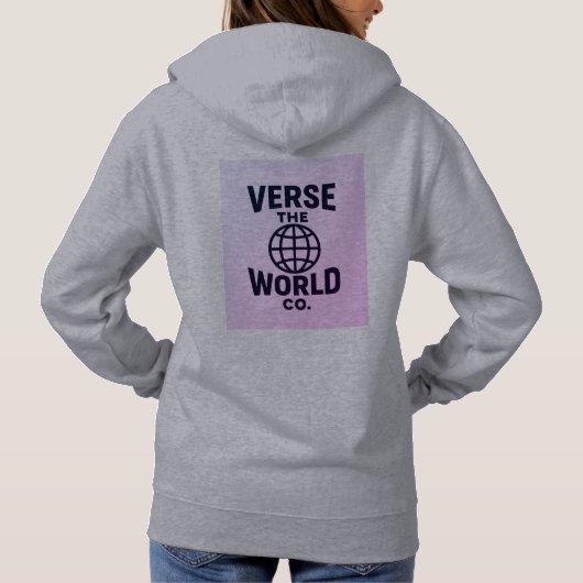 VTW Co. Vrouwen Hoodie (Achterkant)