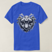 VTwin-engine T-shirt (Design voorkant)