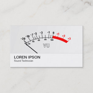 VU-meter 01 Visitekaartje