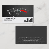 VU-meter 02 Visitekaartje (Voorkant / Achterkant)