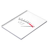 VU Meter Geluidsniveau Studio Notitieboek (Linkerzijde)