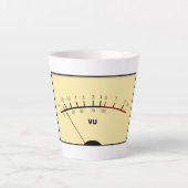 VU-meter Latte Mok (Voorkant)