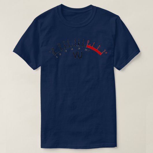 vu-meter t-shirt (Design voorkant)