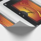 VU-meter uitvoermeter audiometer Cadeaupapier