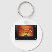 VU-meter-uitvoermeter audiometer Sleutelhanger (Achterkant)