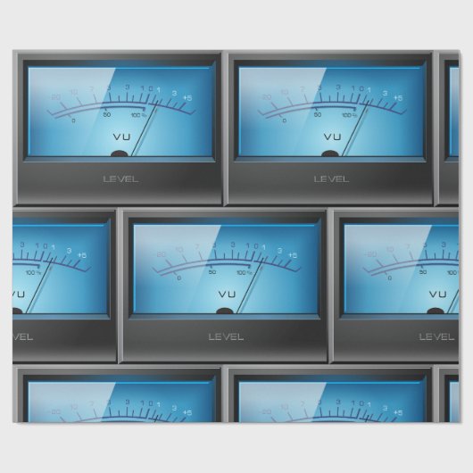 VU-signaalmeter Cadeaupapier (Vlak)