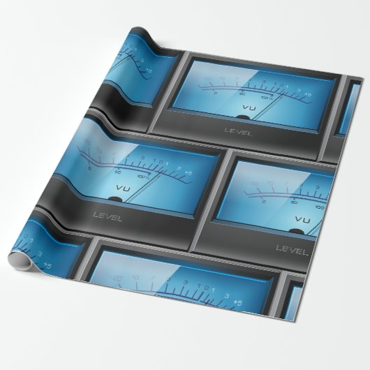 VU-signaalmeter Cadeaupapier (Uitgerold)