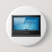 VU-signaalmeter Ronde Button 7,6 Cm (Voorkant)