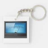 VU-signaalmeter Sleutelhanger (Achterkant)
