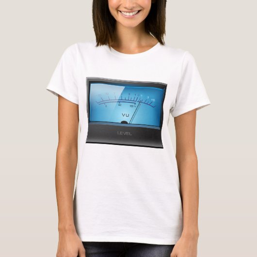 VU-signaalmeter T-shirt (Voorkant)
