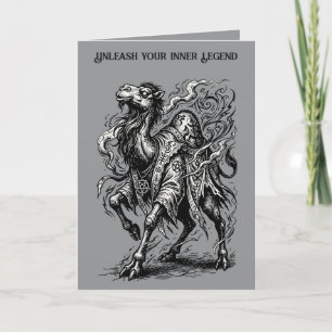 Vuall Gotische Bewaker van de Duinen Illustratie Kaart