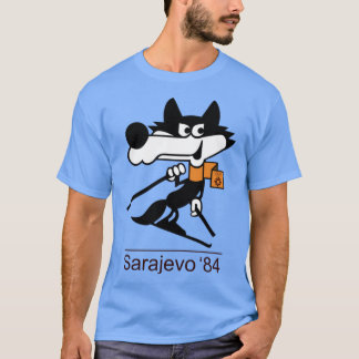 vucko skiër t-shirt