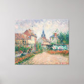  Vue de Saint-Cyr-du-Vaudreuil, Eure  Canvas Afdruk (Voorkant)