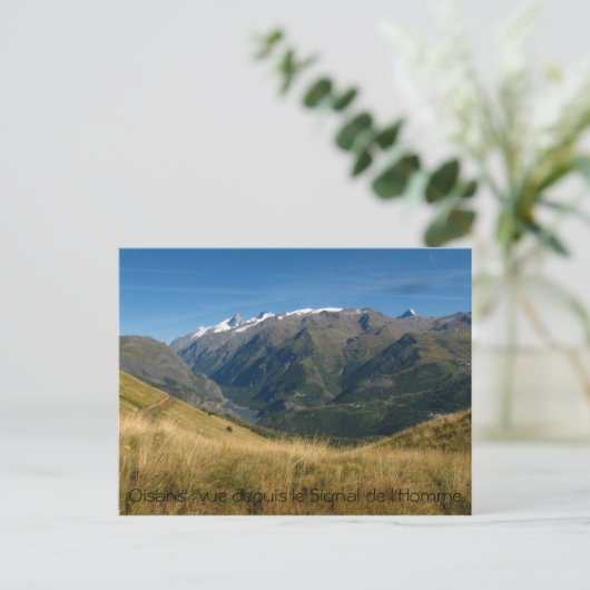 Vue depuisSignaal DE l' homme, Oisans: vue… Briefkaart (Staand voorkant)