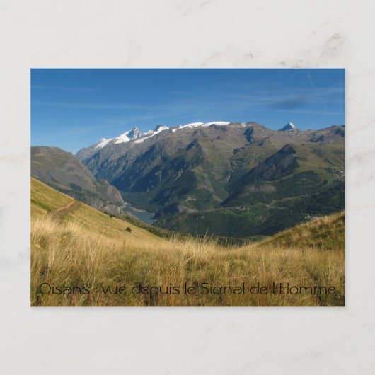 Vue depuisSignaal DE l' homme, Oisans: vue… Briefkaart (Voorkant)