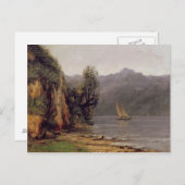 Vue du Lac Leman, c.1873-77 Briefkaart (Voorkant / Achterkant)