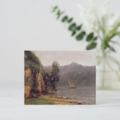 Vue du Lac Leman, c.1873-77 Briefkaart (Staand voorkant)