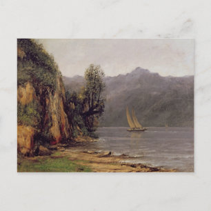 Vue du Lac Leman, c.1873-77 Briefkaart