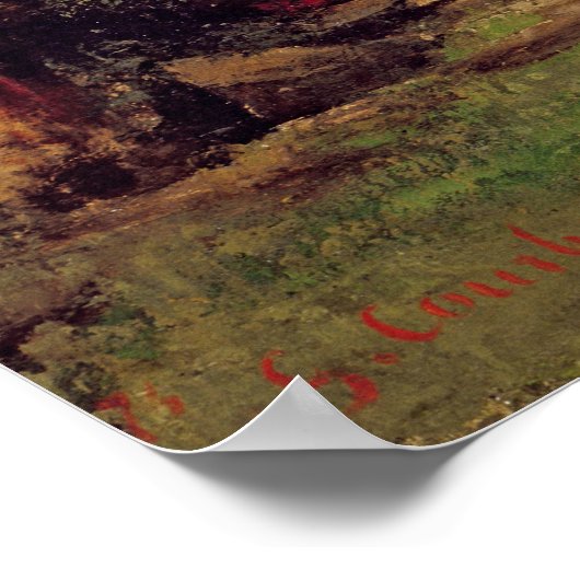 Vue du Lac Leman, c.1873-77 Poster (Hoek)