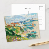 Vue sur la Ponche, Saint-Tropez | Henri Manguin Briefkaart