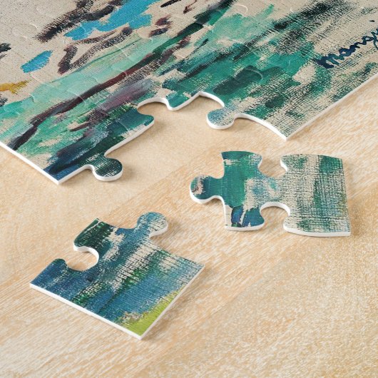 Vue sur la Ponche, Saint-Tropez | Henri Manguin Legpuzzel (Zijkant)