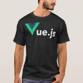 VueJS Vuejs JavaScript Framework Premium _1 T-shirt (Voorkant)