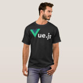 VueJS Vuejs JavaScript Framework Premium _1 T-shirt (Voorkant volledig)