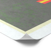 Vuelta a España Bike Poster (Hoek)