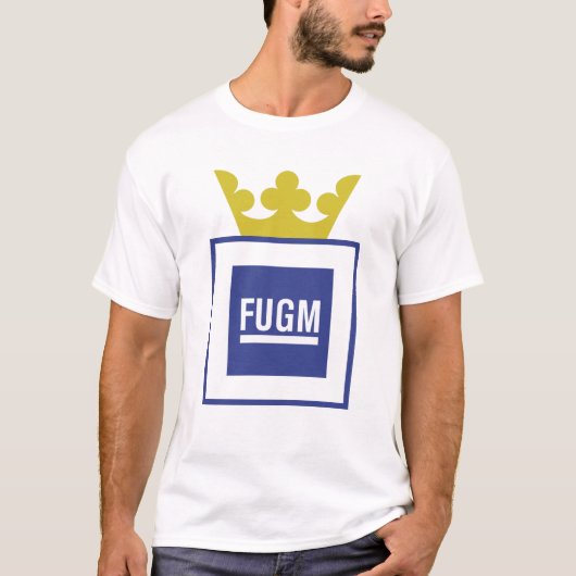 VUGGM met zwarte kroon door SAB T-Shirt (geen kopy (Voorkant)