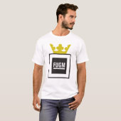 VUGGM met zwarte kroon door SAB T-Shirt (geen kopy (Voorkant volledig)