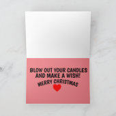 VUIE KERSTKAARTEN VOOR ECHTGENOOT HANDBOEIEN KAART (Binnen)