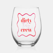 Vuil 30 wijnglas wijnglas zonder voet (Voorkant)