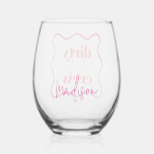 Vuil 30 wijnglas wijnglas zonder voet (Achterkant)