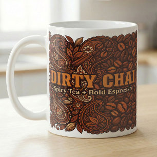 Vuil Chai Kruiden Eenvoudig Espresso Recept Koffiemok
