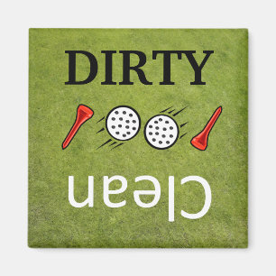 Vuil-Clean golf Vaatwasser Magneten