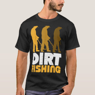 Vuil Gevist metaaldetector op zoek naar schat T-shirt