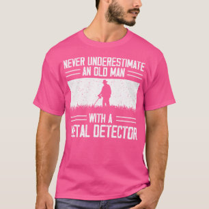 Vuil Gevist metaaldetector Treasu T-shirt