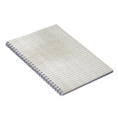 Vuil Grafiekpapier Notitieboek (Rechterzijde)