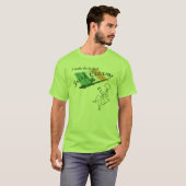 Vuil Ierse Cream Grap Mens T-Shirt (Voorkant volledig)